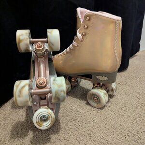 Rose Gold Holographic - Angel Skates